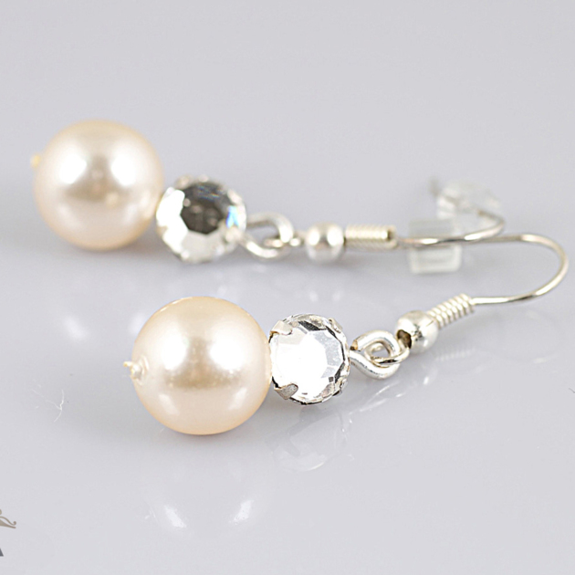 Perłowo - cyrkoniowy duet