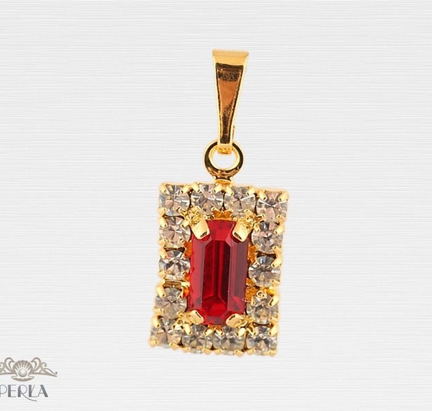 Szkarłatne okno (złociste)