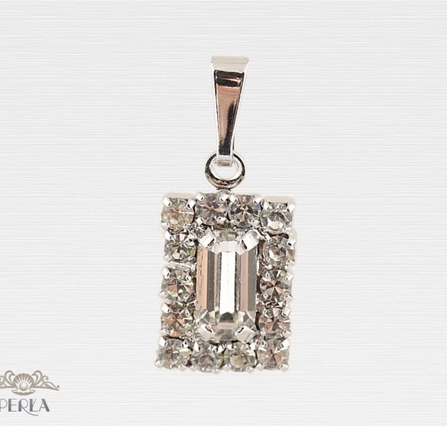 Kryształowe okno (srebrzyste)