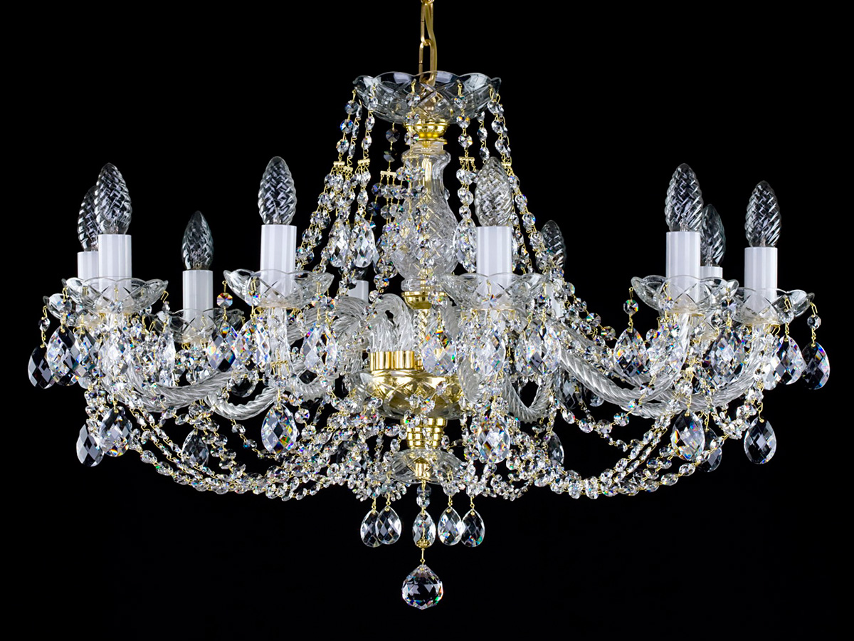 ŻYRANDOL KRYSZTALOWY LA007CLN