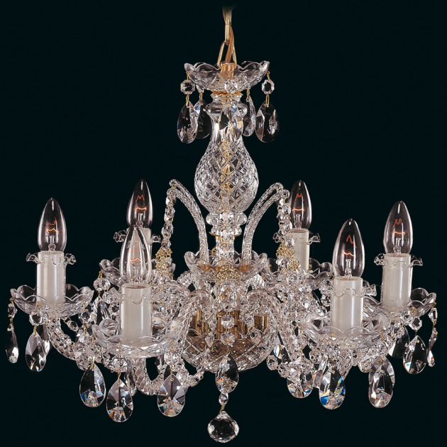 ŻYRANDOL KRYSTALOWY EL120602PB