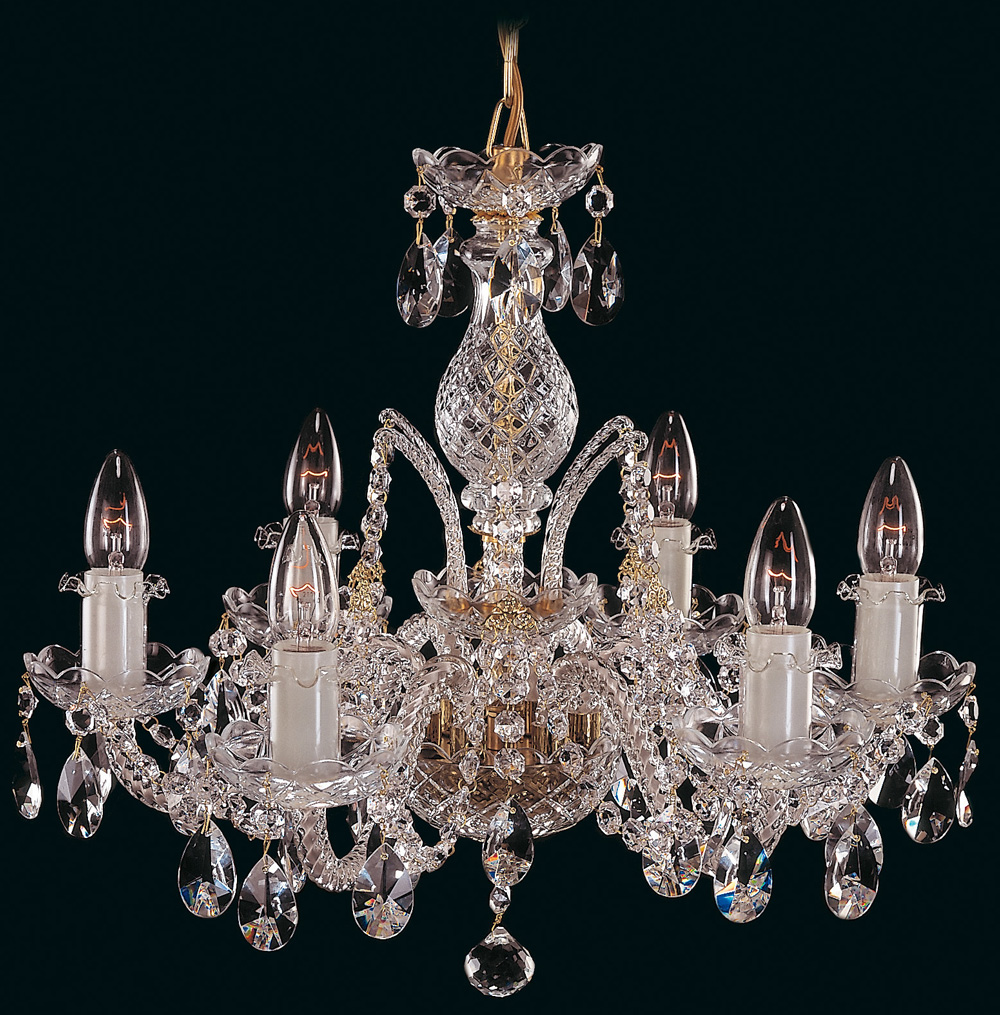 ŻYRANDOL KRYSTALOWY EL120602PB