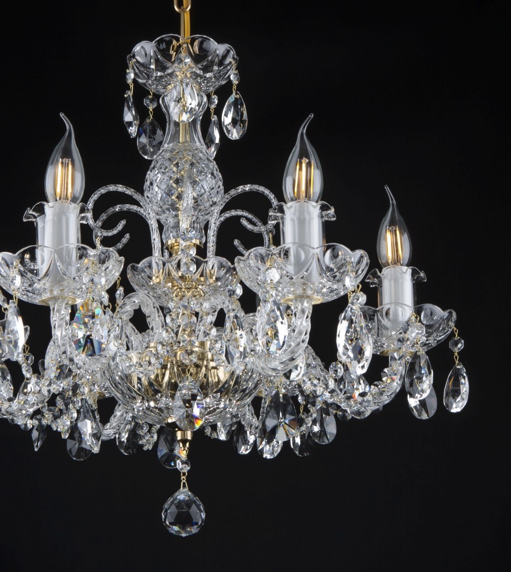 ŻYRANDOL KRYSTALOWY EL120602PB - obrazek 4