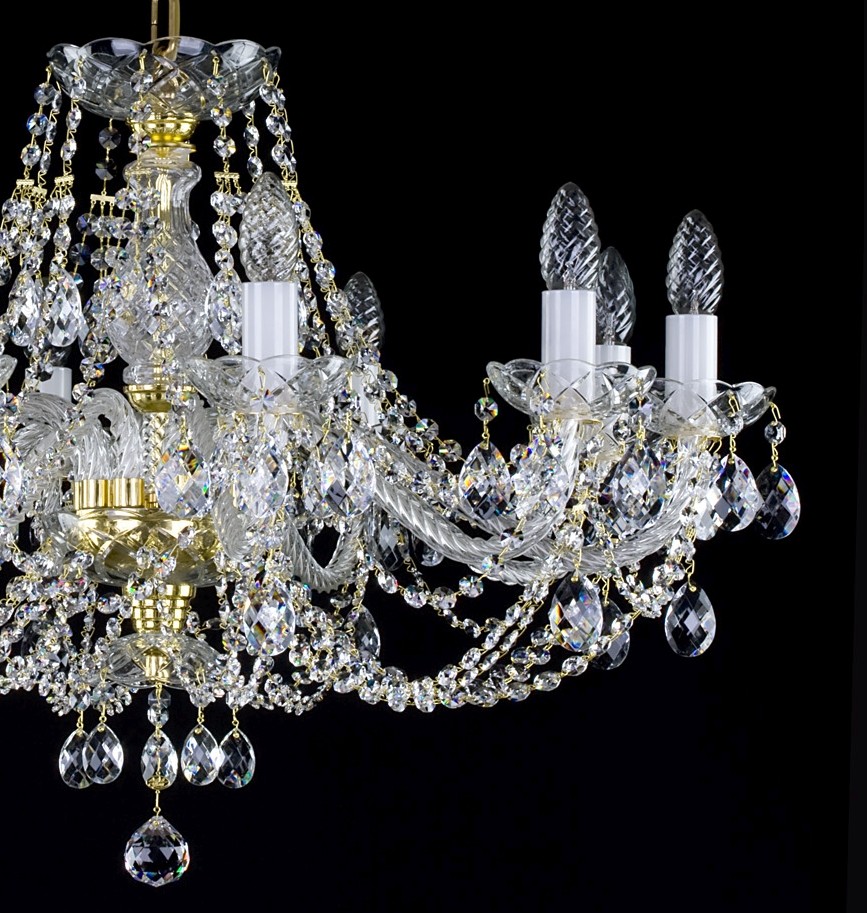 ŻYRANDOL KRYSZTALOWY LA007CLN - obrazek 5