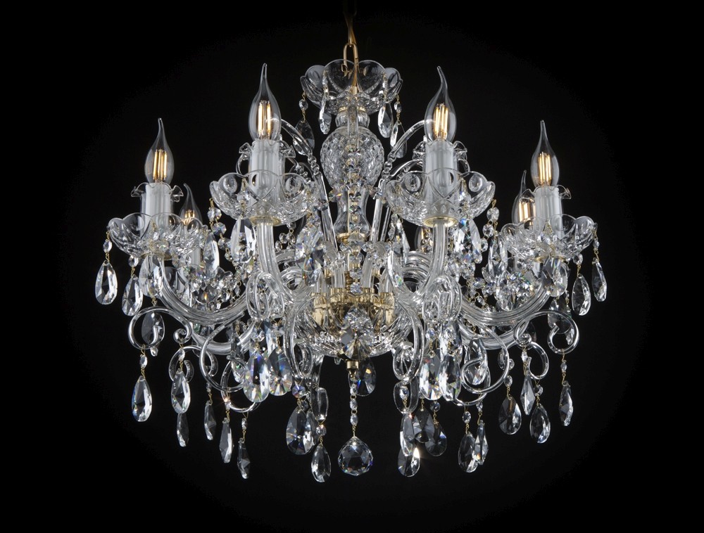 ŻYRANDOL KRYSZTAŁOWY EL140802PB - obrazek 2