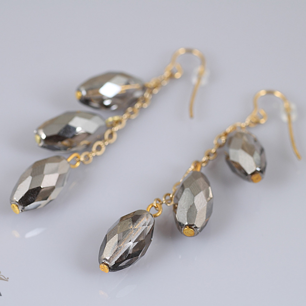 Kryształowe kolczyki