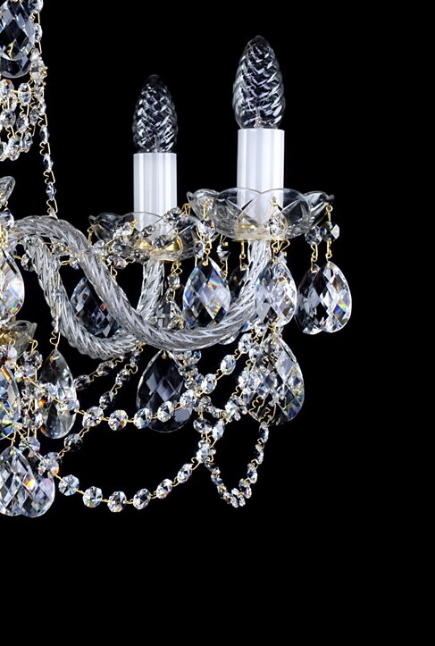 ŻYRANDOL KRYSZTAŁOWY L10055CE - obrazek 3