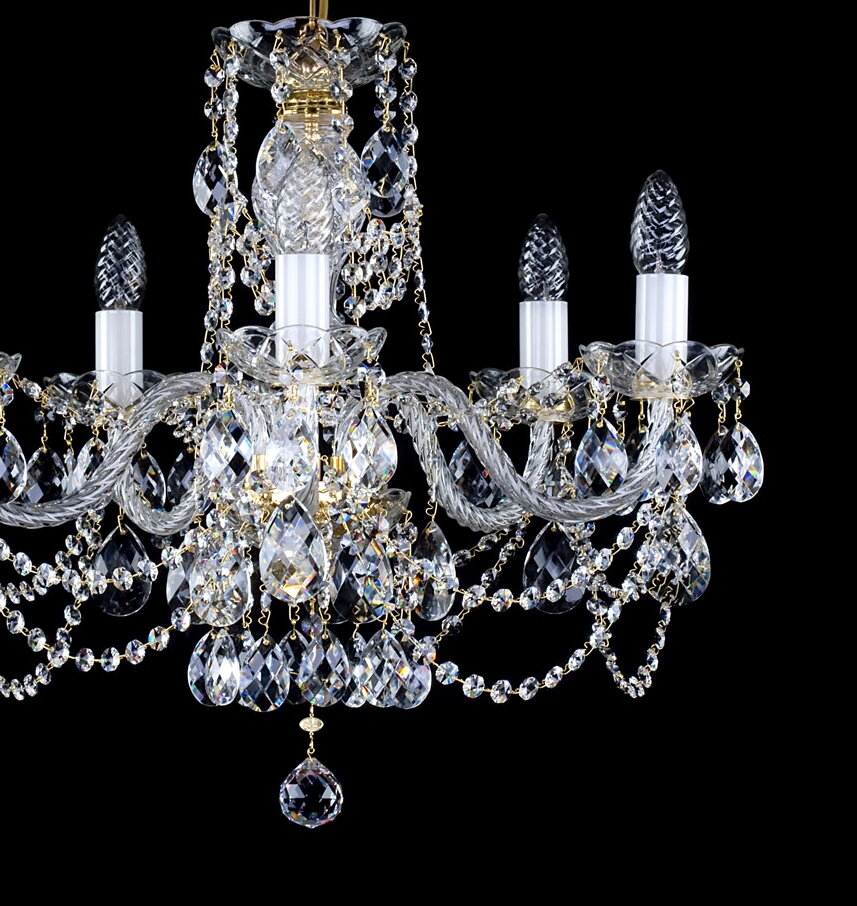 ŻYRANDOL KRYSZTAŁOWY L10055CE - obrazek 4