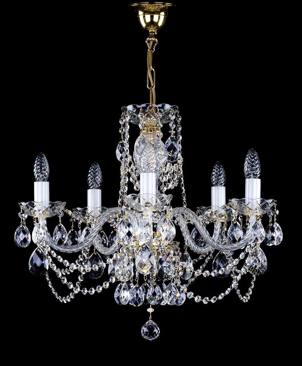 ŻYRANDOL KRYSZTAŁOWY L10055CE - obrazek 2