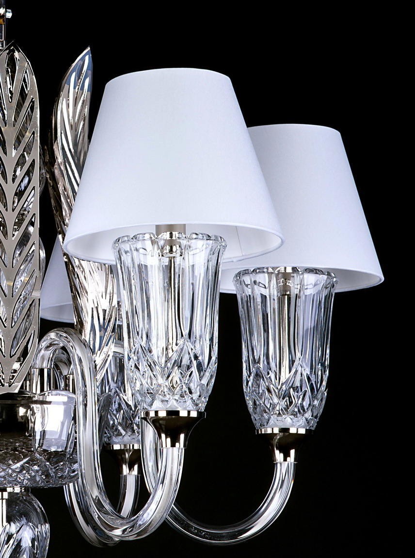 ŻYRANDOL Z ABAŻURAMI L016Ni - obrazek 4