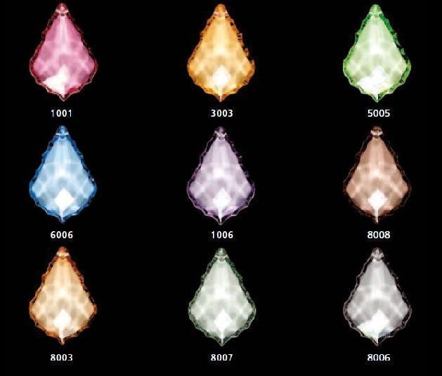 ŻYRANDOL Z KOLOROWYMI ZAWIESZKAMI L083B 6006 - obrazek 5