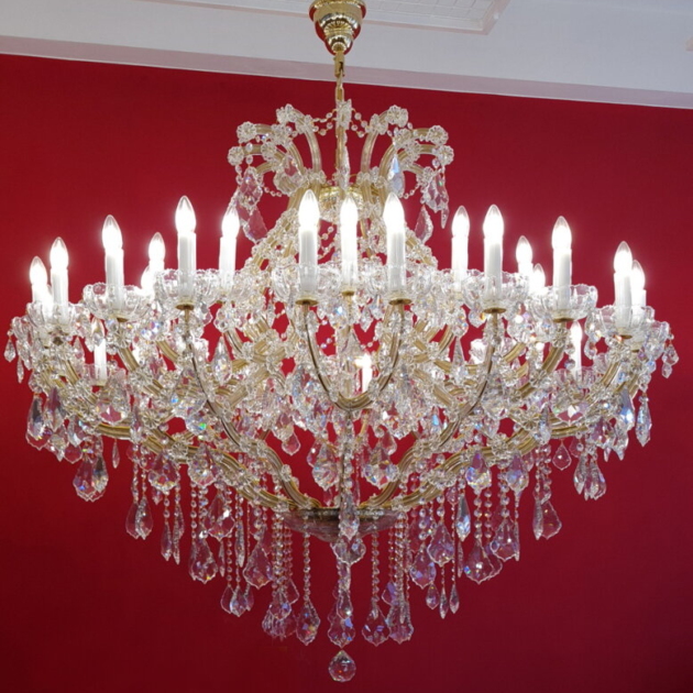 Żyrandol kryształowy duży L16422